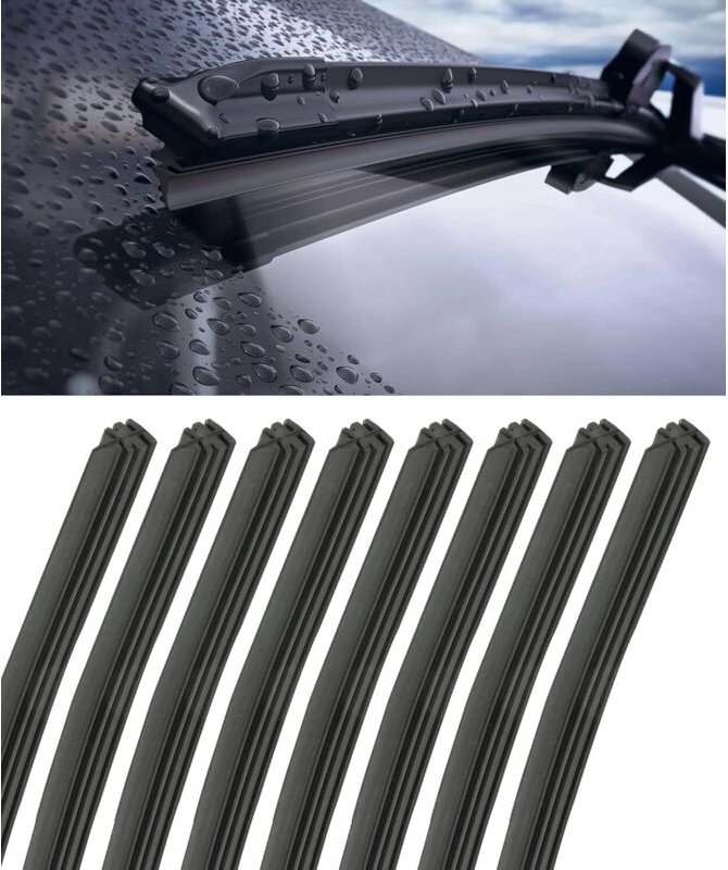 Scheibenwischerblätter, 28 Zoll Gummischeibenwischer, kompatibel mit allen gängigen Modellen