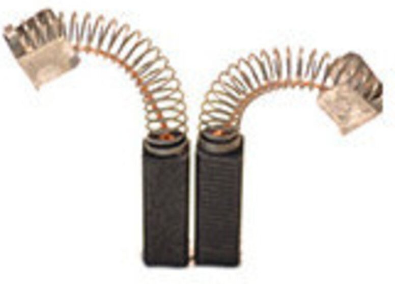 Set aus 2 anpassbaren Kohlen für Rupes. Abmessungen: 6 x 6 x 16 mm.