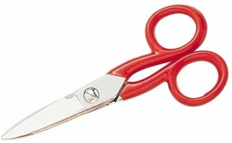 Elektrikerschere NWS gezahnt 12,5 cm