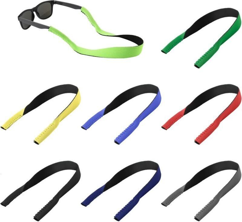 8-teiliges Sonnenbrillenband-Set, Sportbrillenbänder, schwimmende Brillenkordel, verstellbare Sportbrillenbänder für Out...