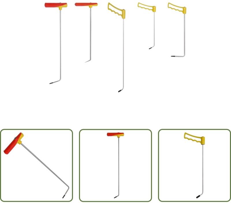 vidaXL Lack beschädigen - 5-tlg. Ausbeulwerkzeug-Set Federstahl