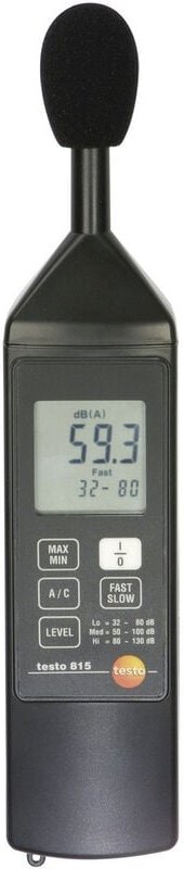 Testo - Schallpegel-Messgerät 815 32 - 130 dB 31.5 Hz - 8000 Hz
