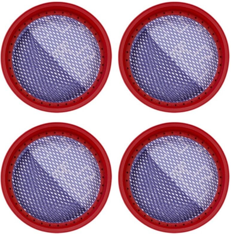 4Pcs für D18 D008Pro Staubsauger Ersatz Waschbar Filter