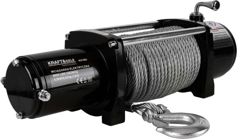 Elektrische Seilwinde 8000 Pfund 12V Für Offroad Fahrzeug Bergung