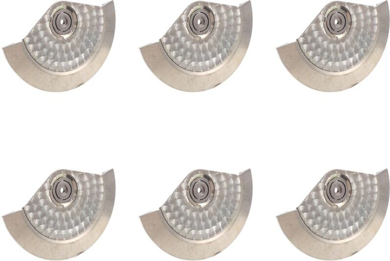 Tlily - 6X Automatisches Mechanisches Uhrwerk Uhrenzubehör Ersatzrotorschwinggewicht für 7750 7751 7753 Uhrmacherwerkzeu...