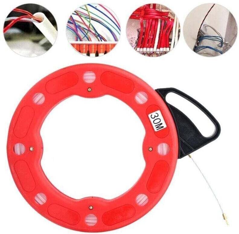 Drahtzieher für Elektriker, Glasfaser-Drahtziehnadel – 30 m