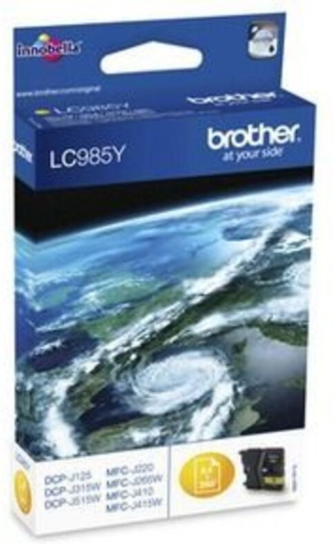 Tintenpatrone Originalzubehör LC-985Y ca. 260 Seiten gelb 4,8ml