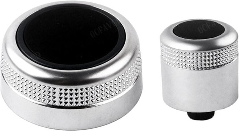 Tlily - mmi Multi Media Drehknopf Hauptmenü LautstäRkeschalter Abdeckung 4F0919069 4F0919070 für A6 Allroad C6 A8 07-09