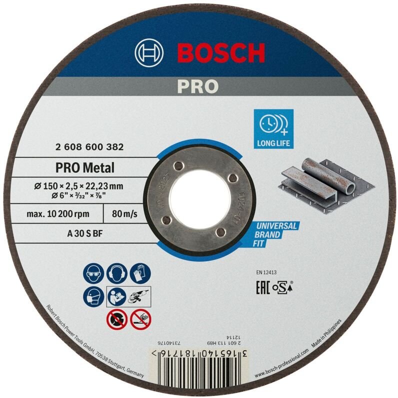 Thumbnail - Expert Metall-Geradeschnitt: 150x25mm BOSCH 2608600382