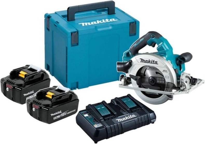 Makita - Kreissäge 36V 2X18V Li-Ion BL1850B Ø190 mm DHS783T2JU