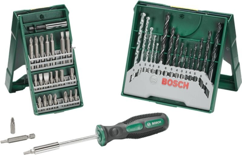 Accessories Mini X-Lin 2607017655 Bit-Set 41teilig inkl. Bithalter-Schraubendreher - Bosch