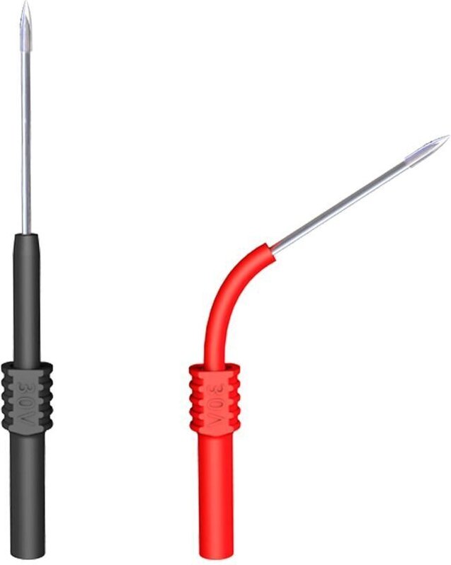 Zweiteilige Prüfspitzen für die Rückseite, flexible und biegsame Prüfspitzen für Drahtbohrungen, Kfz-Reparaturen und ele...