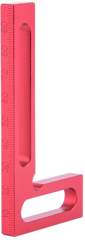 100 mm Miniatur-L-förmiger Spannwinkel aus Aluminiumlegierung für die Holzbearbeitung.