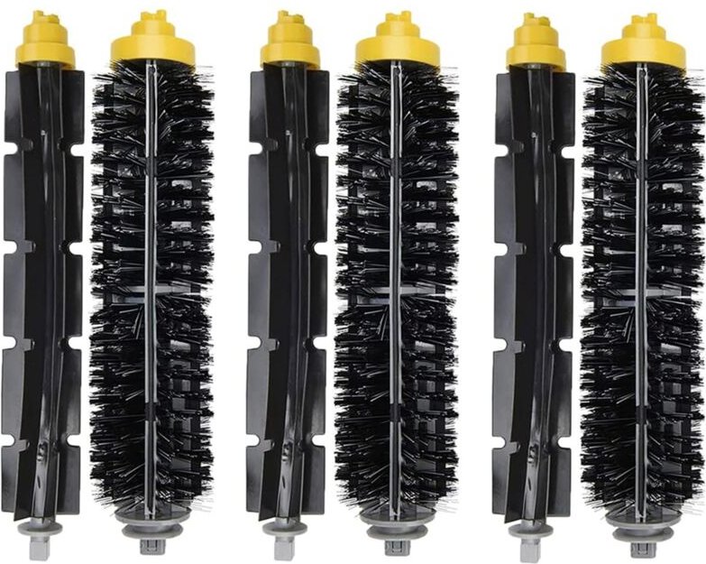 3 Sätze flexibler Schlagbürsten für die Serien 600 und 700