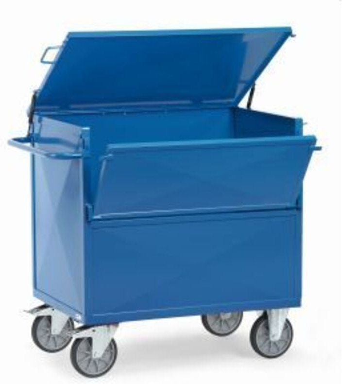 Fetra Blechkastenwagen Wände und Dach aus gesicktem Stahlblech 1000x700