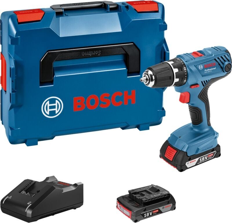 Bosch Professional GSR 18V-21 (L) Akku-Bohrschrauber (2x2.0) (06019H1008)