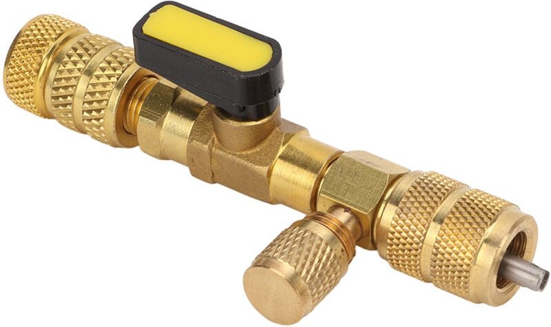 Hochwertiger, universeller Ventileinsatz-Einbausatz für Klimaanlagen der Kältemittel R22, R134, R410 und R32. Ideal für ...