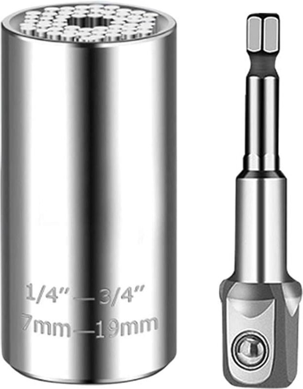 Universal-Steckschlüssel, Multifunktions-Handwerkzeug, Universal-Steckschlüssel, klein und tragbar Wird in der Automobil...