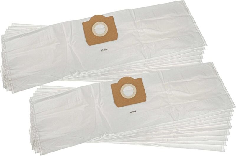 20x Staubbeutel Ersatz für Rowenta zr 82, zr 815 für Staubsauger - 35cm x 21,5cm Weiß - Vhbw