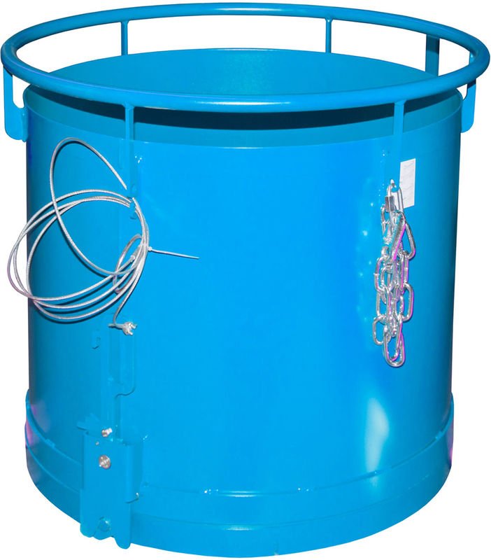 Bauer Rundbehälter RB 450, lackiert, Lichtblau