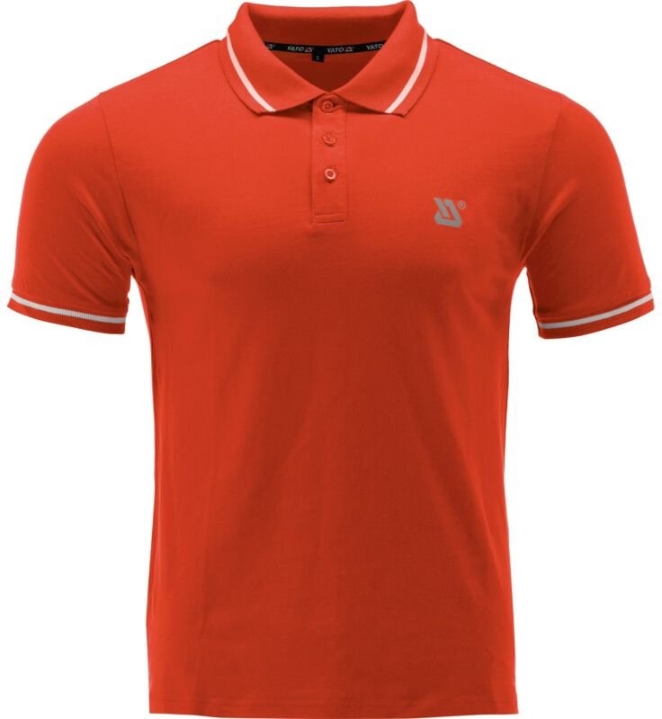 Poloshirt 100% Baumwolle 200g/m² orange Gr. XL