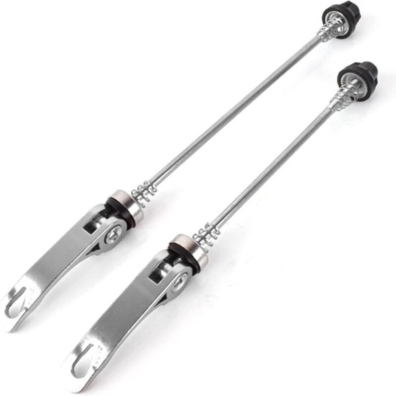 Schnellspanner-Set für Fahrrad-Vorderrad-Schnellspanner und Hinterradnabe für Rennräder, Mountainbikes und Mountainbikes