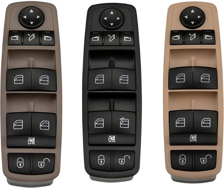 Elektrische Fensterheberschalter 1698206710 - Schwarz