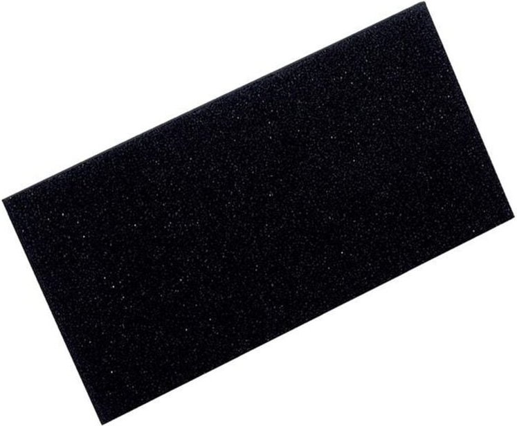 Zellgummiauflage schwarz