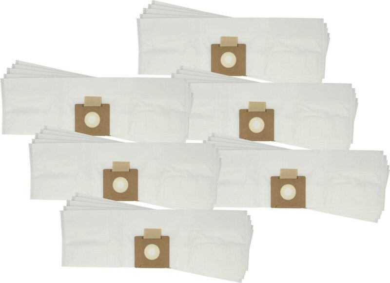 vhbw 30x Staubbeutel Ersatz für Fimap 204620 für Staubsauger - 59cm x 17,5cm Weiß