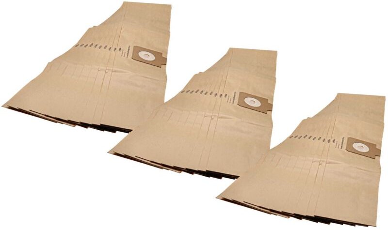 30x Staubbeutel kompatibel mit Electrolux Z951, z 950 / Z950, z 951 / Z951 Staubsauger - Papier, 95,5cm x 17cm Sandfarbe...