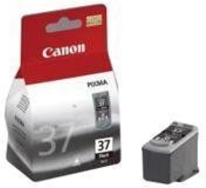 Tintenpatrone Originalzubehör PG-37BK ca. 220 Seiten schwarz 11ml