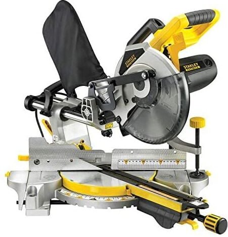 Stanley - fatmax FME720-QS - Teleskop-Gehrungssäge 2.000W, Blatt-Ø 255mm, Fase 47°, Blattdurchmesser 255mm, Fase 47°.