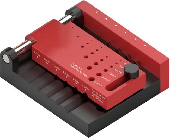 Modell Bohrlochpositionierer Ortungsgerät Rundstab Zentrum