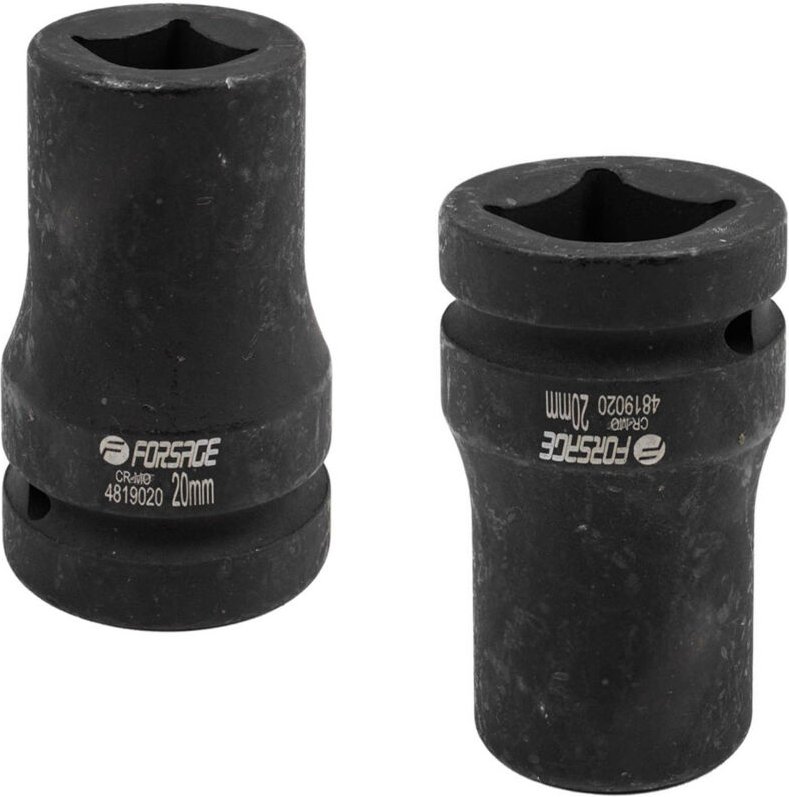 Kraftsteckschlüssel 1"" 20mm 4-Eck-Vierkant