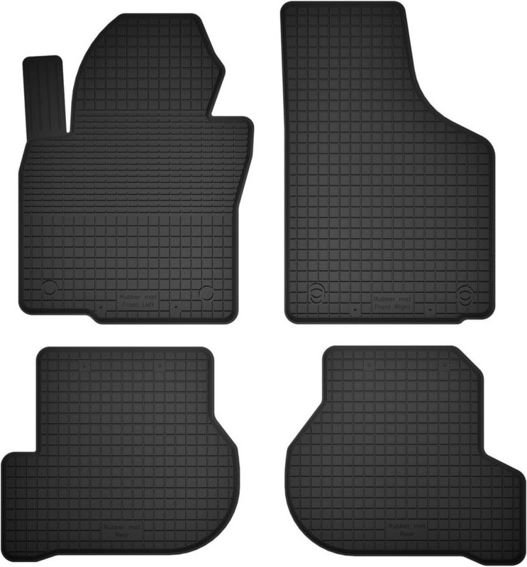 Gummi-Automatten, 4er-Set, Universalmodell: Seat Altea XL Minivan (08.2008-2015)