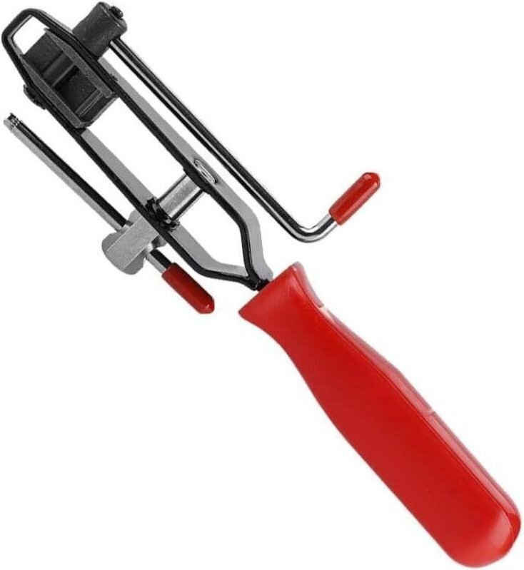 Klemmzange für CV-Gelenkmanschetten, Crimpzange, Montagewerkzeug für CV-Gelenkbänder, Ohrform, rutschfest (Schneidzange)