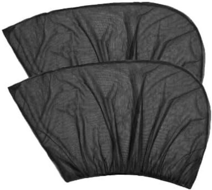 4er-Pack universeller elastischer Sonnenschutz für Seitenfenster – dehnbares Autonetz – hochelastisch und atmungsaktiv –...