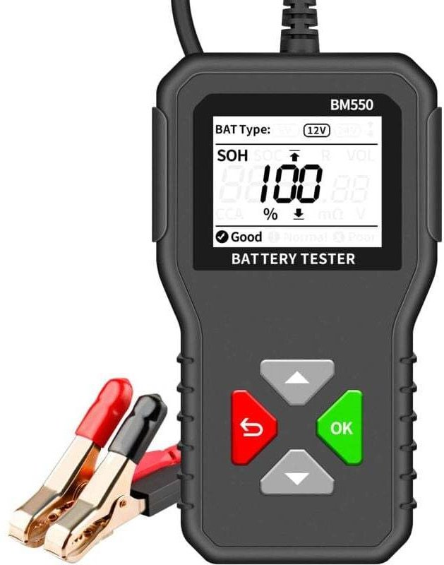 Testeur De Batterie Automobile Numérique 6V 12V 24V Pour Voiture Camion Moto Bateau