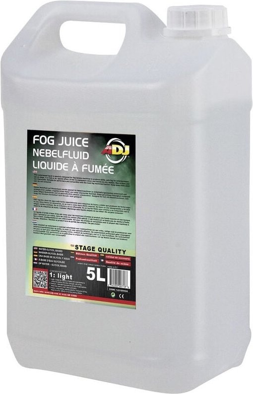 Fog juice 1 light Nebelfluid 5 l - ADJ