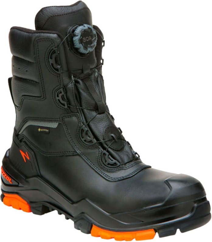 Pezzol Rambler Fast S7S CI HI SC HRO FO LG SR Boa Sicherheitsstiefel - 44 EU - Schwarze