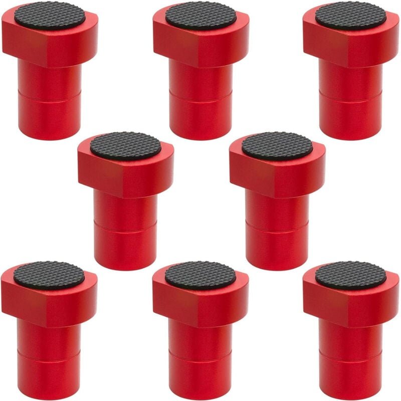 Set mit 8 Werkbankhaken aus Aluminiumlegierung, rutschfesten Gummieinsätzen, vielseitige Schubladenstopper für Werkbänke...