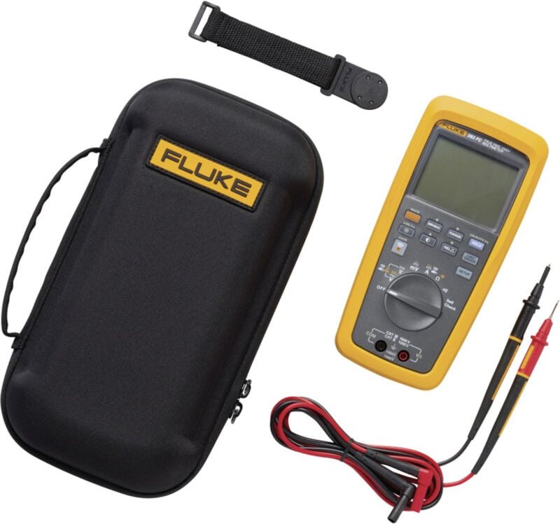 283FC/EUR Hand-Multimeter digital cat iii 1500 v, cat iv 1000 v Anzeige (Counts): 6000 - Fluke