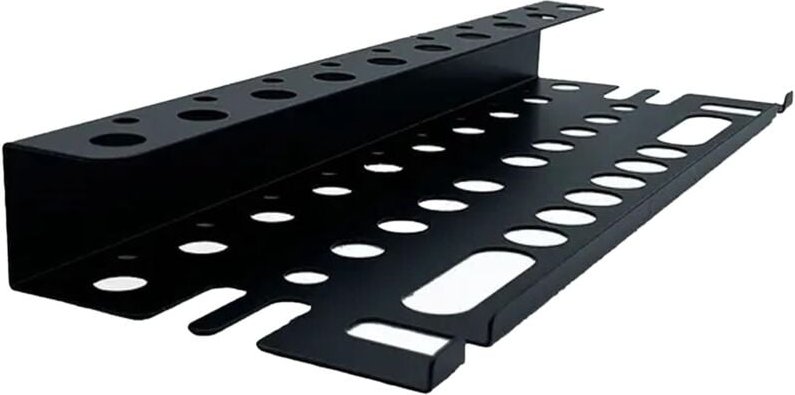 40 cm Wandhalterung für Werkzeuge, aus schwarzem Kohlenstoffstahl, Werkstattaufbewahrung für Schraubendreher, Zangen, Sc...