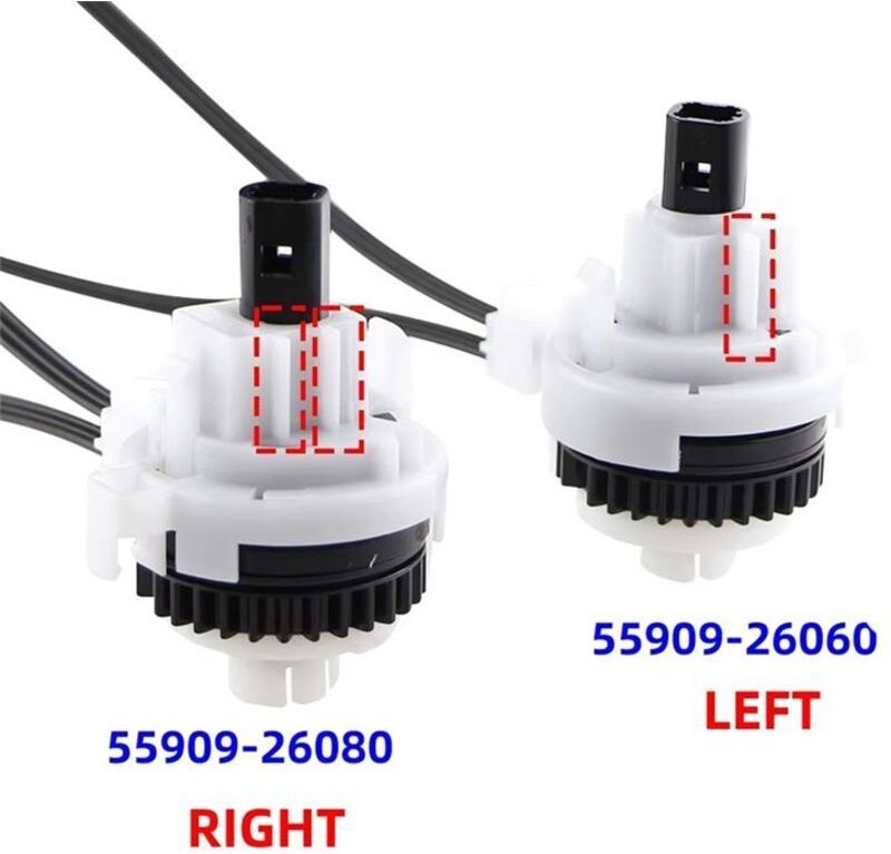 +Rechts Klimaanlagenschalterkabel Heizungs-Umluft-Steuerkabelschalter für Hilux Vigo 2007-2013