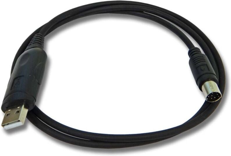 vhbw USB Programmierkabel Ersatz für CT-62 für Funkgerät, schwarz