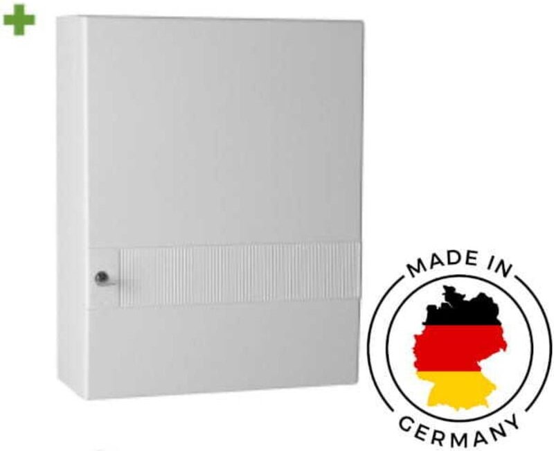 ERSTE-HILFE-KASTEN - Schrank 35x45x15 cm, weißer Kunststoff