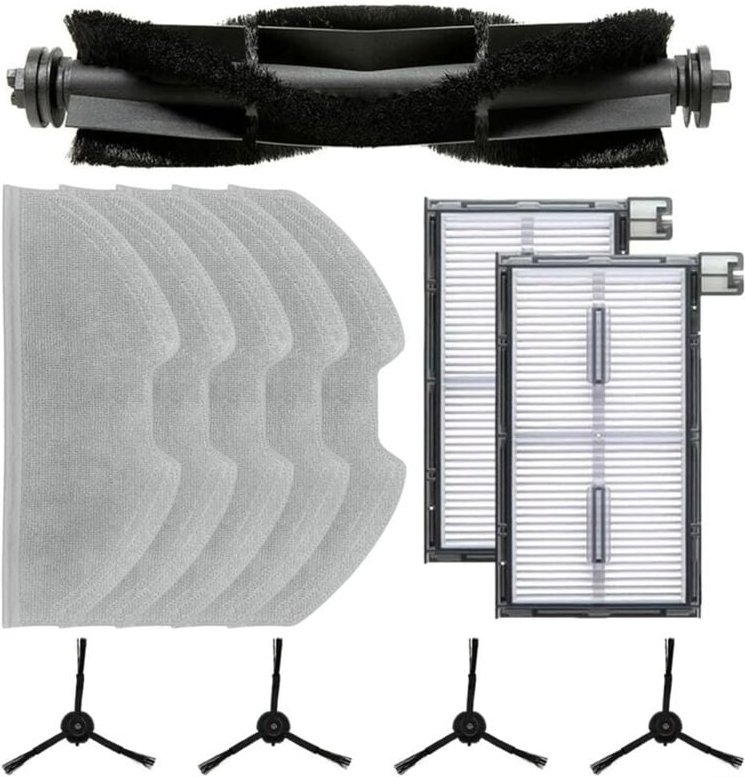 Für X8 Pro Serie Roboter-staubsauger Wichtigsten Seite Pinsel Hepa-Filter Mopp Tuch Teile