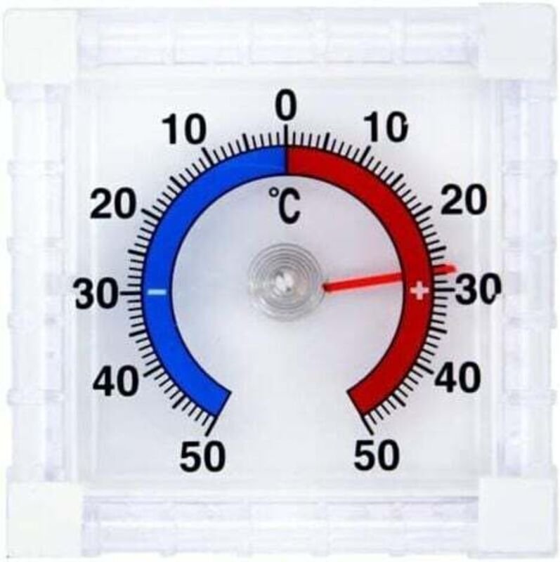 Selbstklebendes Thermometer für Innen-/Außenfenster