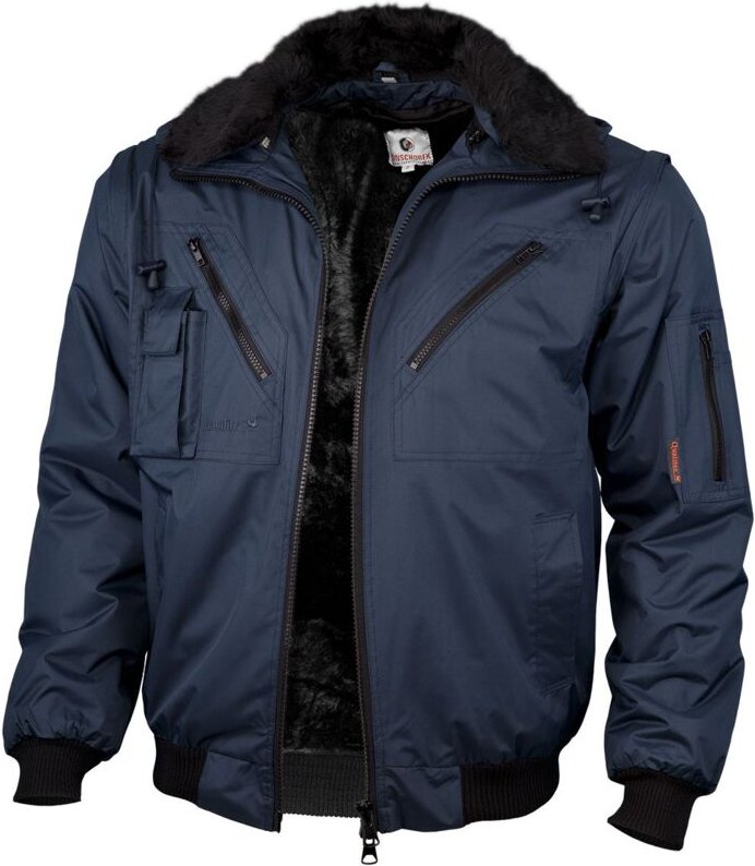 Qualitex Pilotenjacke wasserdicht, Größe: 4XL, Farbe: marine