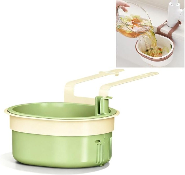 Spülbeckensieb – Neues Sieb, verbessertes Material und optimiertes Design für die Küche, herausnehmbarer Siebkorb, Spülb...